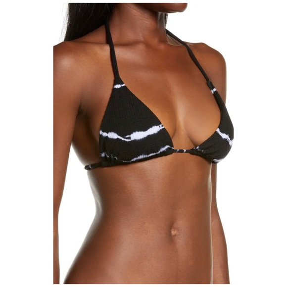 NWOT BECCA Iconic Cheryl Tie-Dye Triangle Bikini Top - Picture 4 of 12